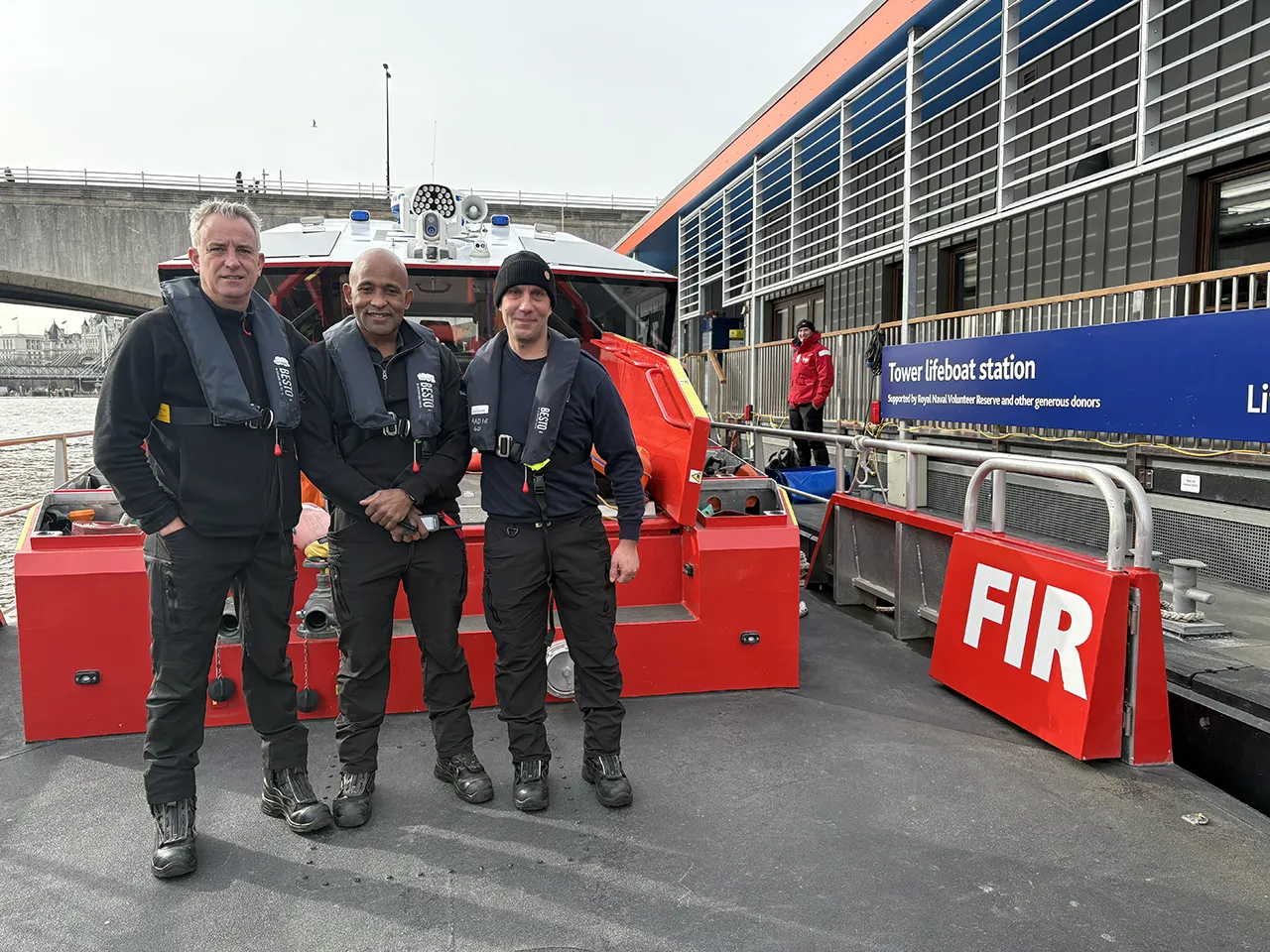 emergency services training rnli tower pier thames cpd